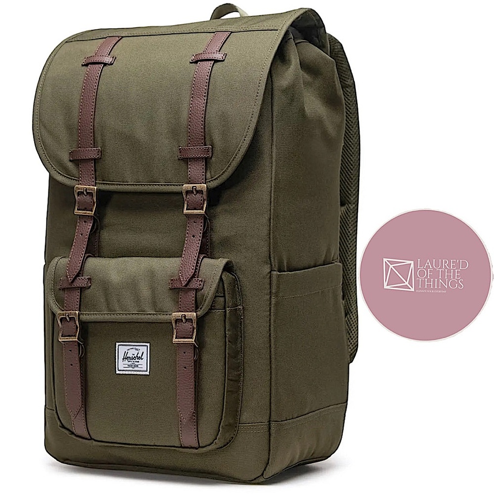 NWT Herschel Little America™ Backpack - 30L- Ivy Green